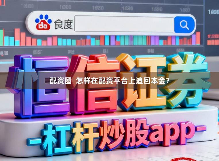 配资圈  怎样在配资平台上追回本金？